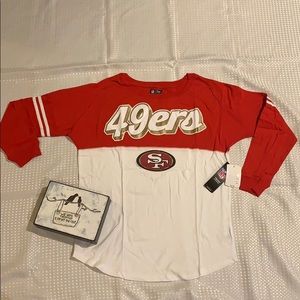 49ers LS Tee NFL Apparel L